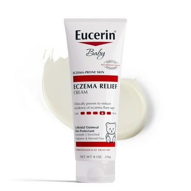 Eucerin Baby Eczema Relief Body Cream with Colloidal Oatmeal Skin Protectant, Fragrance Free, 8 oz