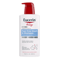 thumbnail interactive-video image 1 of Eucerin Unscented Baby Shampoo and Body Wash, Tear-Free, 13.5 fl oz Pump Bottle, 1 of 7