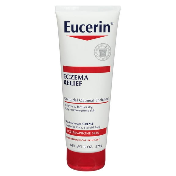 Eucerin Creme Eczema Relief 8oz Tube (Pack of 3)