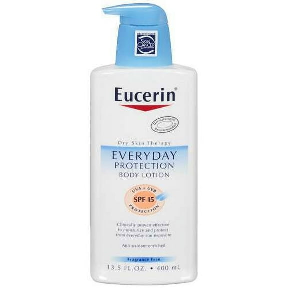 Eucerin Dry Skin Therapy SPF 15 Everyday Protection Body Lotion
