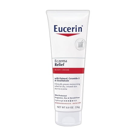 Eucerin Eczema Relief Body Cream With Oatmeal - 8 Oz, 2 Pack