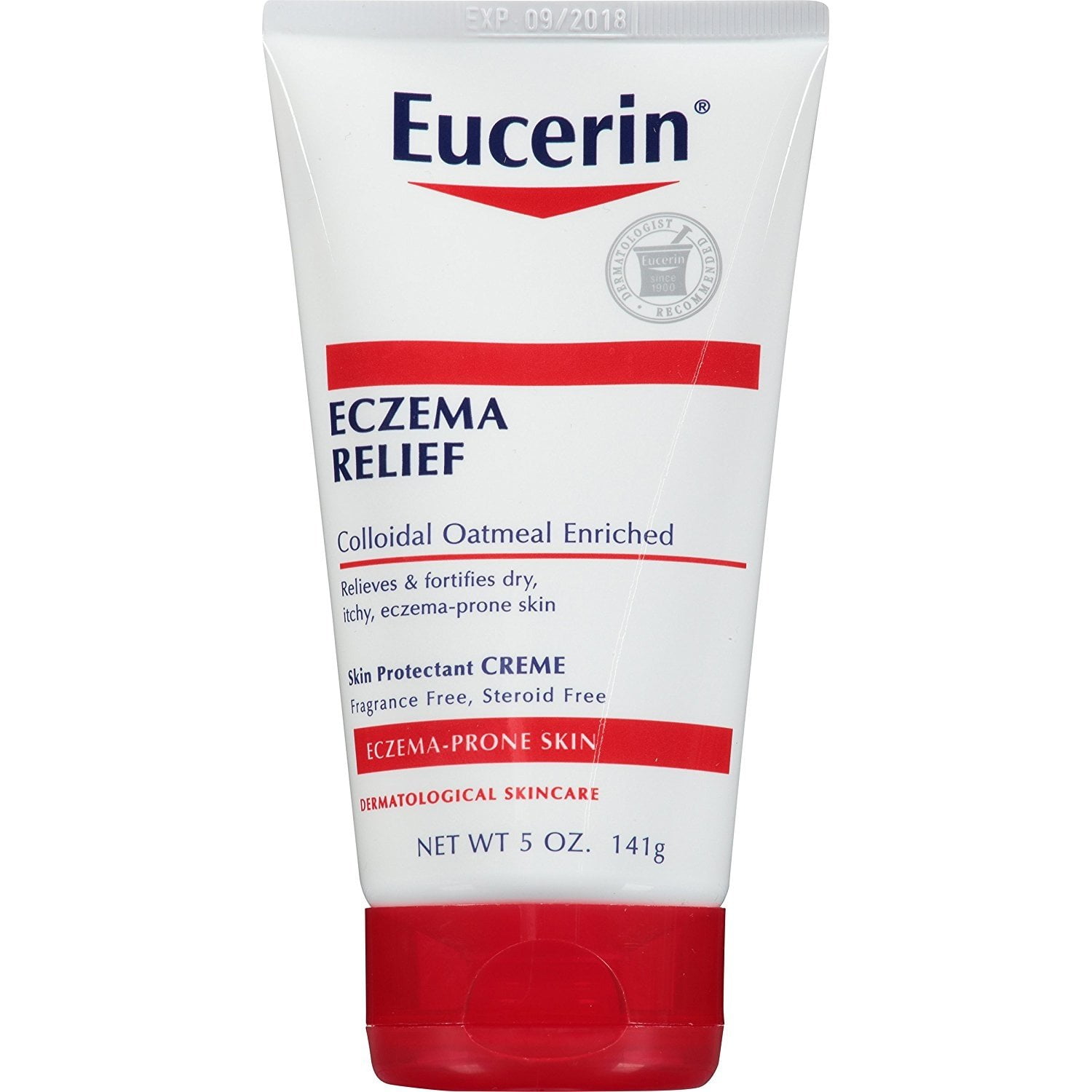 Eucerin Eczema Relief, Body Creme, 5 Ounce