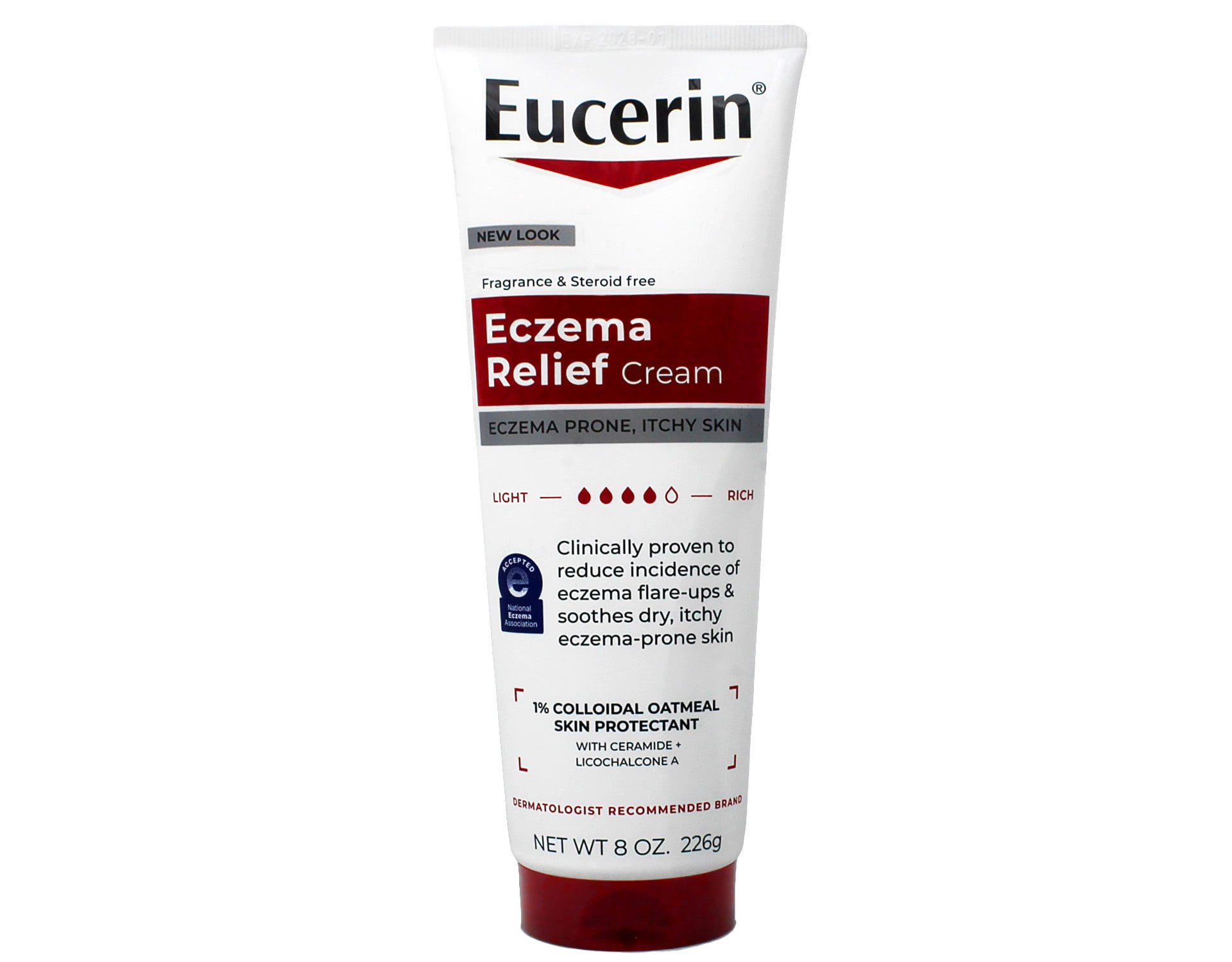 Eucerin Eczema Relief Body Creme 8.0 Ounce (Pack of 10)
