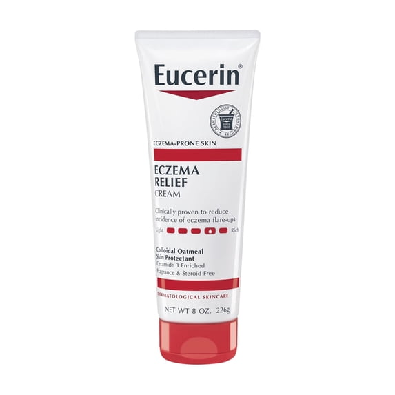 Eucerin Eczema Relief Body Creme 8.0 Ounce (Pack of 8)