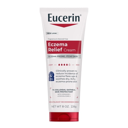 Eucerin Eczema Relief Body Cream, Eczema Cream, 8 oz Tube