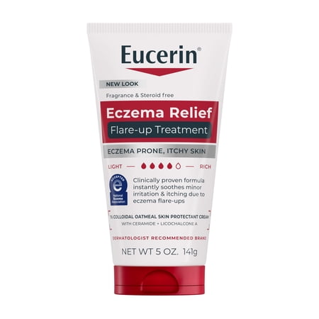Eucerin Eczema Relief Flare-Up Treatment, Eczema Treatment, 5 oz Tube