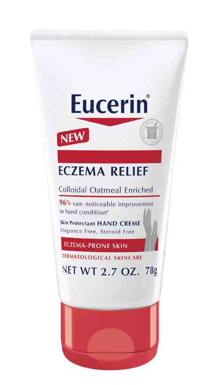 Eucerin Eczema Relief Hand Cream, Travel Size Hand Lotion, Use After Hand Washing, 2.7 Oz. Tube - image 1 of 3
