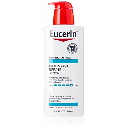 Eucerin Enriched Lotion, Plus Intensive Repair, Fragrance Free - 16.9 fl oz