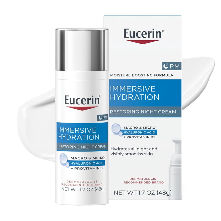 Eucerin Immersive Hydration Restoring Night Cream with Hyaluronic