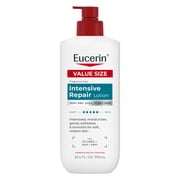 Eucerin Intensive Repair Body Lotion, Fragrance Free, 25.4 fl oz Bottle