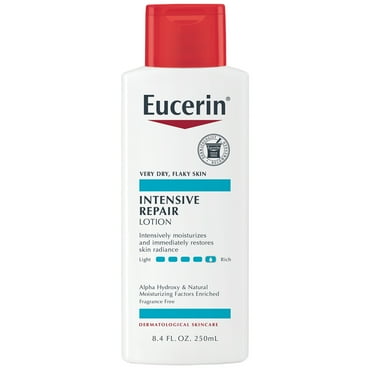 Eucerin Intensive Repair Body Lotion for Very Dry Skin, 8.4 Fl Oz Bottle