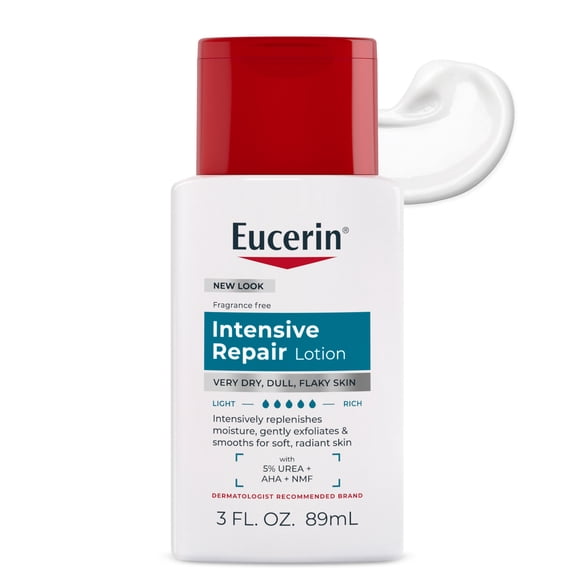 Eucerin Intensive Repair Lotion Bottle, 3 oz