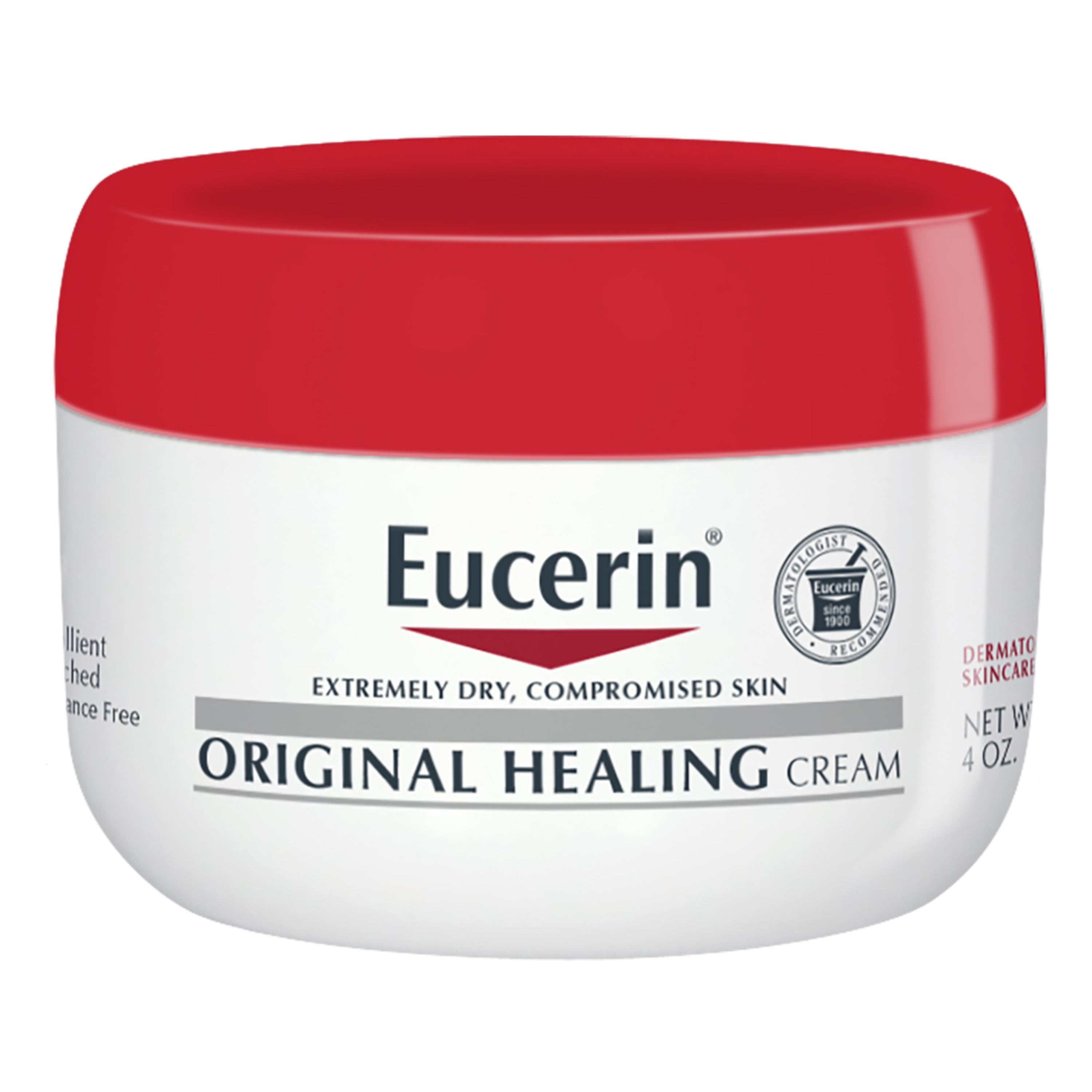 Udfør Problem Udvinding Eucerin Original Healing Cream, Body Cream for Dry Skin, 4 Oz Jar -  Walmart.com