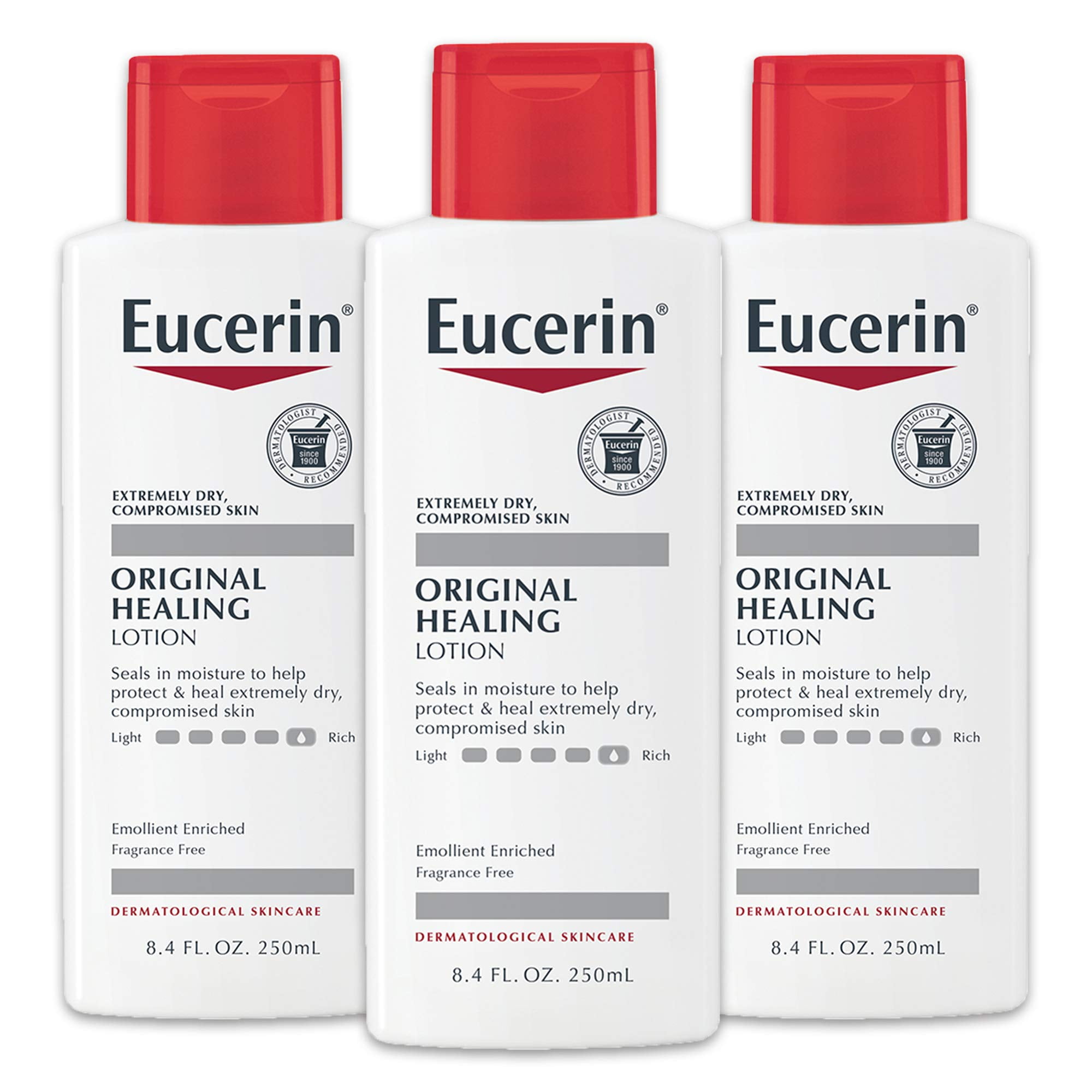 Eucerin Original Healing Lotion ZS23 - Fragrance Free, Rich