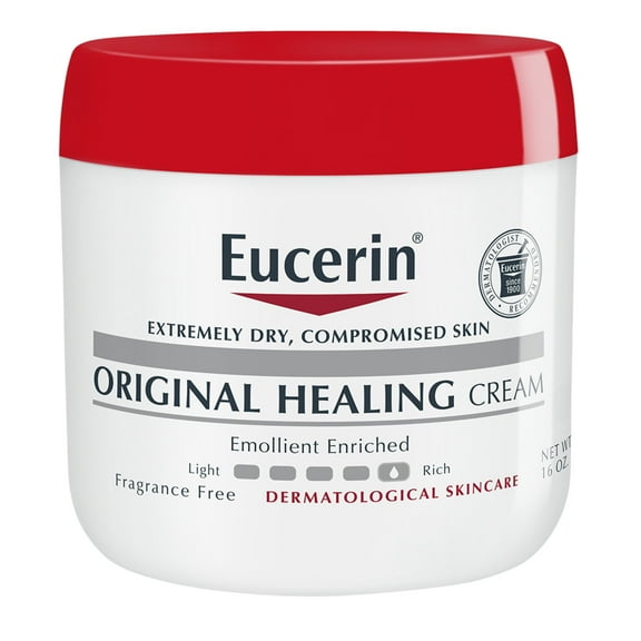 Eucerin Original Healing Rich Creme, 16 Ounce (Pack of 2) by Eucerin