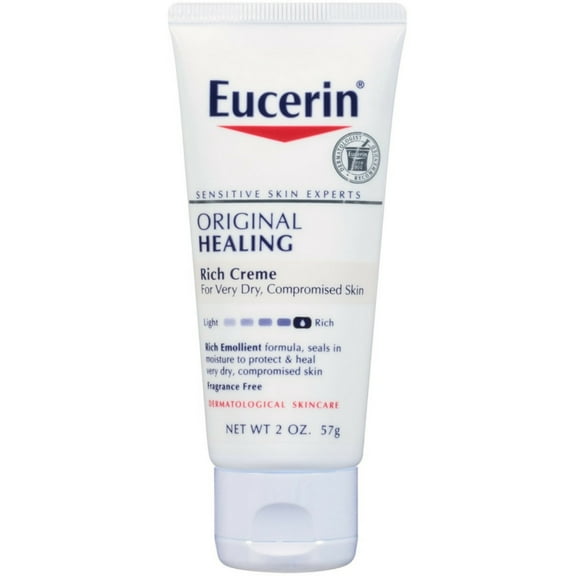 Eucerin Original Healing Rich Creme 2 oz (Pack of 2)