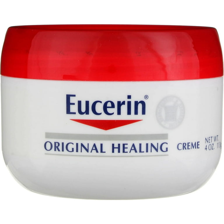 Eucerin Original Healing Rich Creme, Fragrance Free, 4 oz