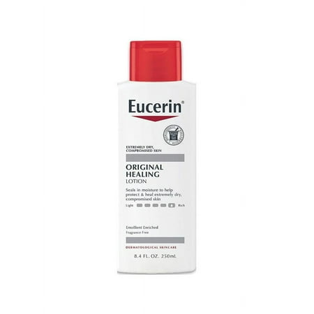 Eucerin Original Moisturizing Lotion For Dry And Sensitive Skin 8.4 Oz, 3 Pack