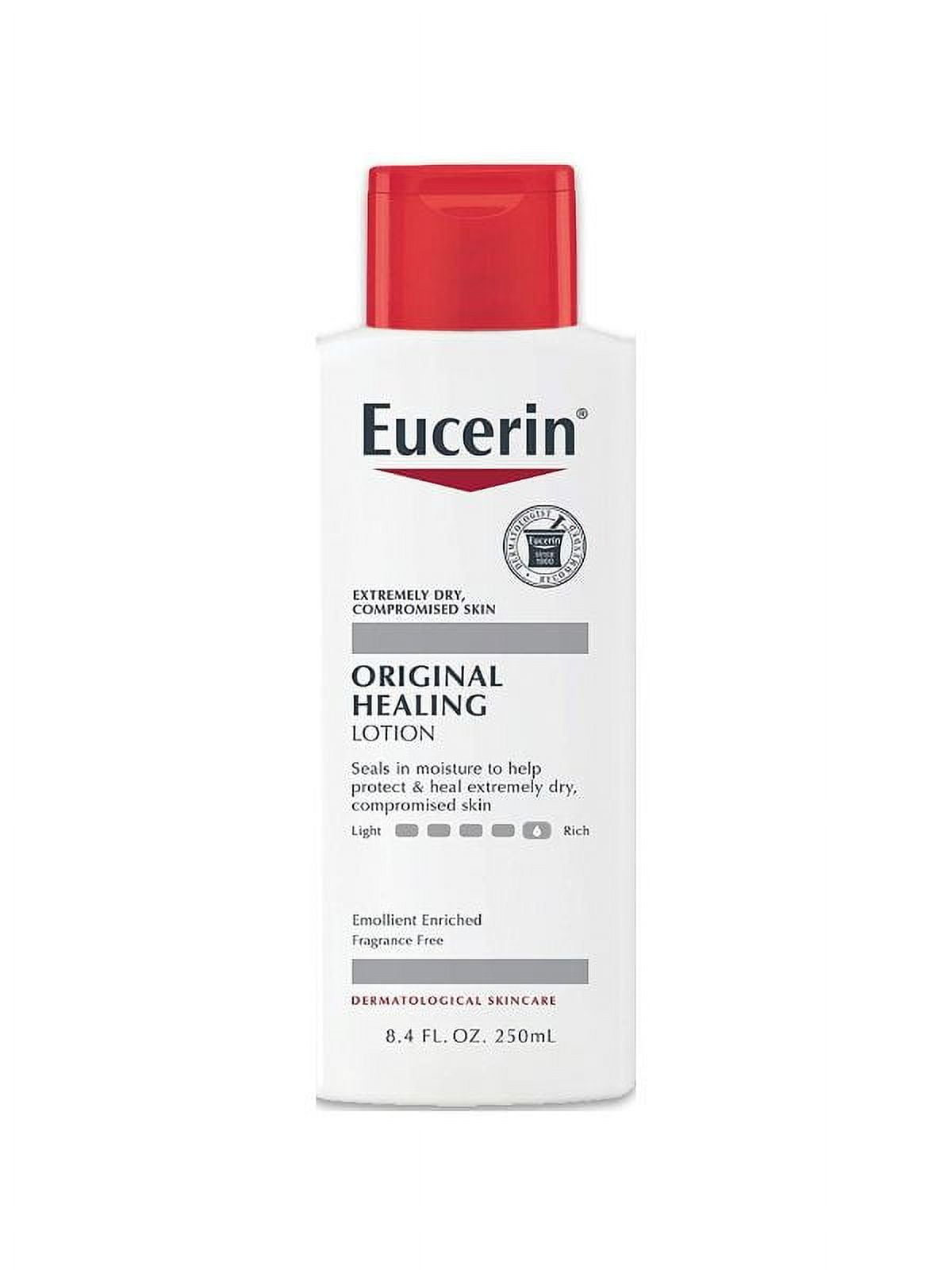 Eucerin Original Moisturizing Lotion For Dry And Sensitive Skin 8.4 Oz