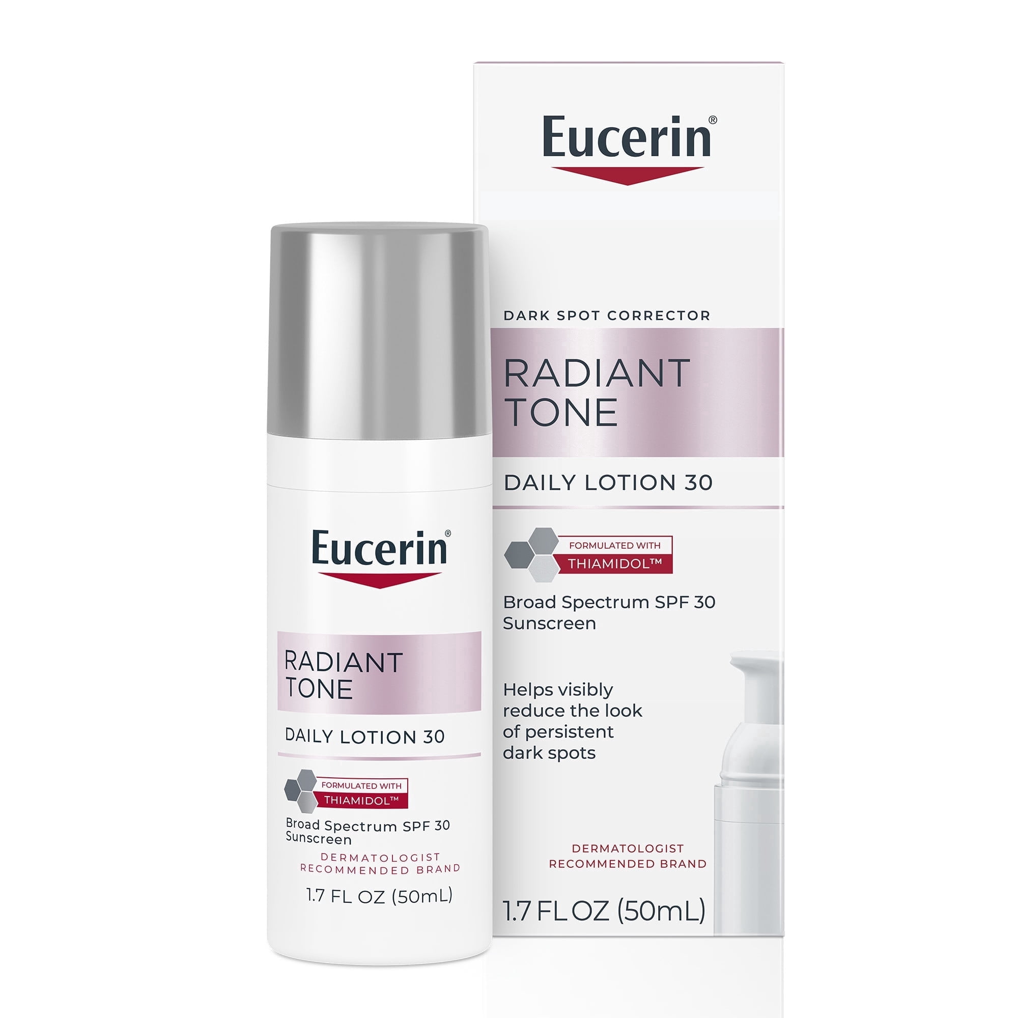 Eucerin Radiant Tone Daily Face Lotion Broad Spectrum SPF 30, 1.7 Fl Oz Bottle