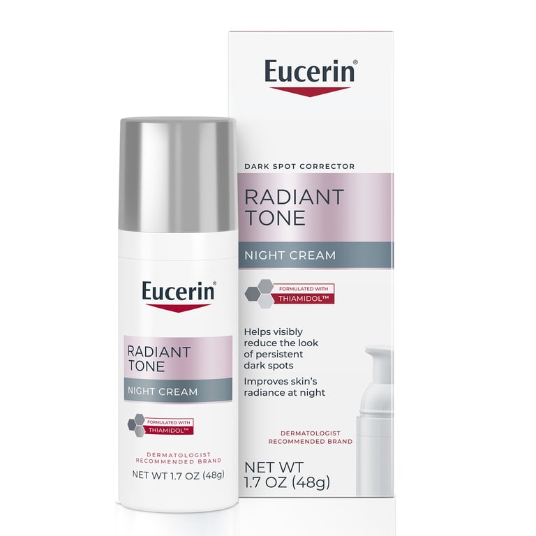 Eucerin ユーセリン ラディアントトーン ナイトクリーム 50g Eucerin, Radiant Tone Night Cream, Dark Spot Corrector, 1.7 fl oz
