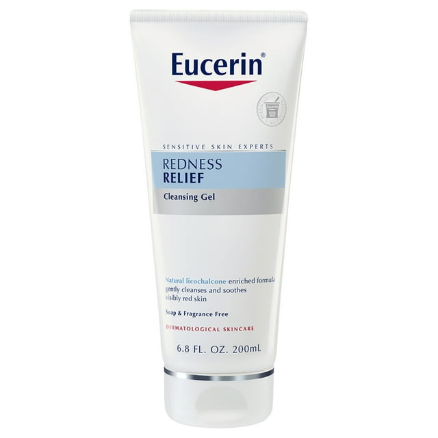 Eucerin Redness Relief Facial Cleanser, Sensitive and Rednessprone