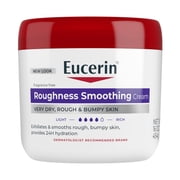 Eucerin Roughness Smoothing Body Cream for Dry, Rough Skin, 16 oz Jar