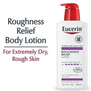 Eucerin Roughness Relief Body Lotion, Fragrance Free, 16.9 fl oz Bottle