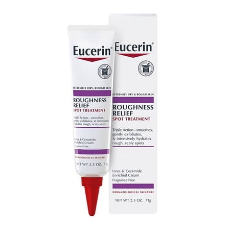 Eucerin Roughness Relief Spot Treatment for Extremely Dry and Rough Skin, 2.5 Oz, 6 Pack