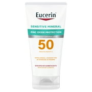 Eucerin Sun Sensitive Mineral Sunscreen Lotion SPF 50, 4 Fl Oz Tube