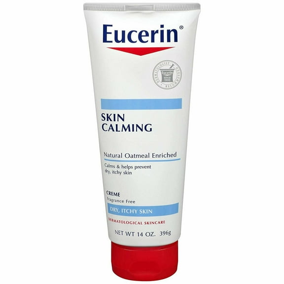 Eucerin Skin Calming Natural Oatmeal Enriched Creme 14 oz