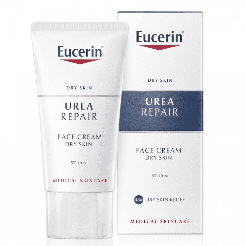 Eucerin Smoothing Face Cream 5 Urea 50ml Facial Moisturizer Dry