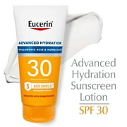 Eucerin Sun Advanced Hydration Sunscreen Lotion, SPF 30, 5 fl oz Tube