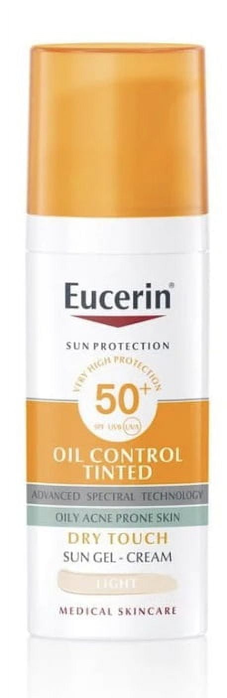Eucerin Sun Oil Control Tinted Gel-Cream Dry Touch SPF50+ Light 50ml (1.69floz)