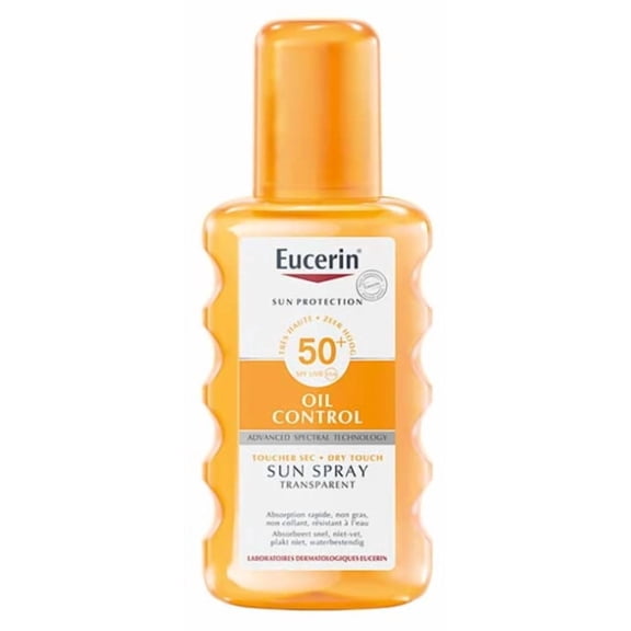 Eucerin Sun Protection Oil Control Sun Spray Transparent SPF50+ 200 ml