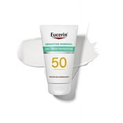 Eucerin Sun Sensitive Mineral Sunscreen Lotion SPF 50 With Zinc Oxide Protection, 4 Fl Oz Tube