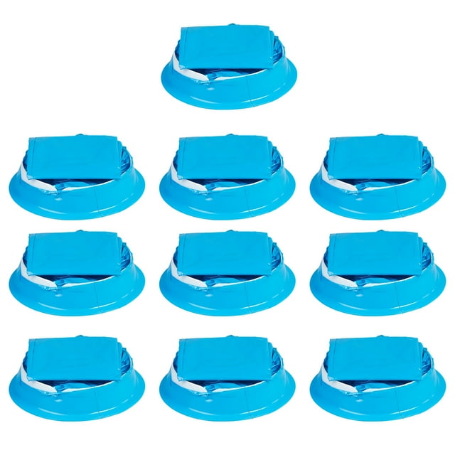 Eudgs 10 Pack Vomit Bags 1000ml Emesis Bags Leak Portable Disposable