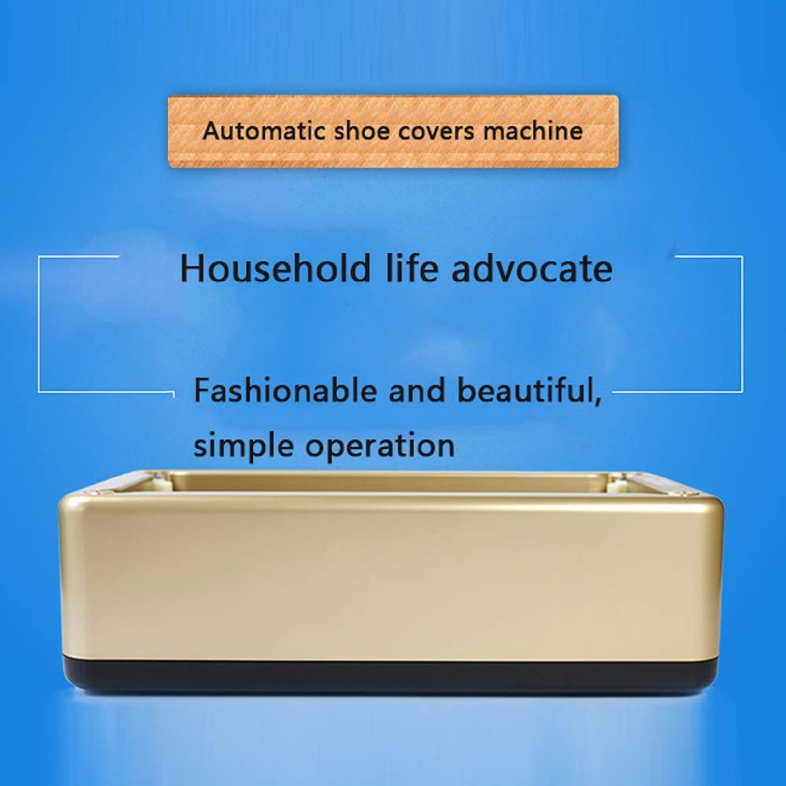 Eudgs Automatic Shoe Cover Dispenser Machine Home Carpet Cleaning