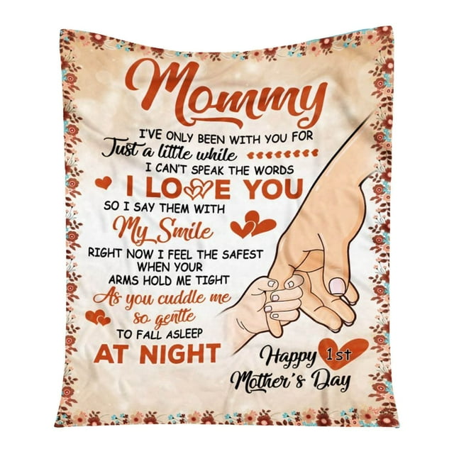Eudgs Birthday For Mom For Mom For Mom Day Blanket From Son To Mom Day