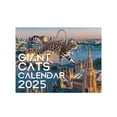 Eudgs Cat Animal Pet Calendar 2025 Monthly Wall Calender 12 Month