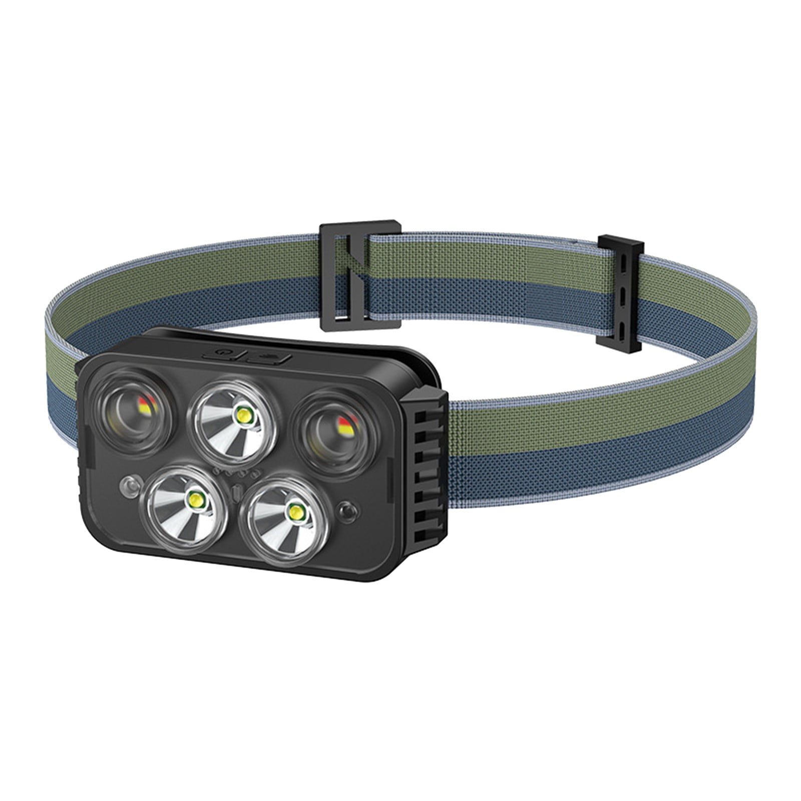 Eudgs Headlamp USB Charging High Brightness LED Headlamp Mountaineering
