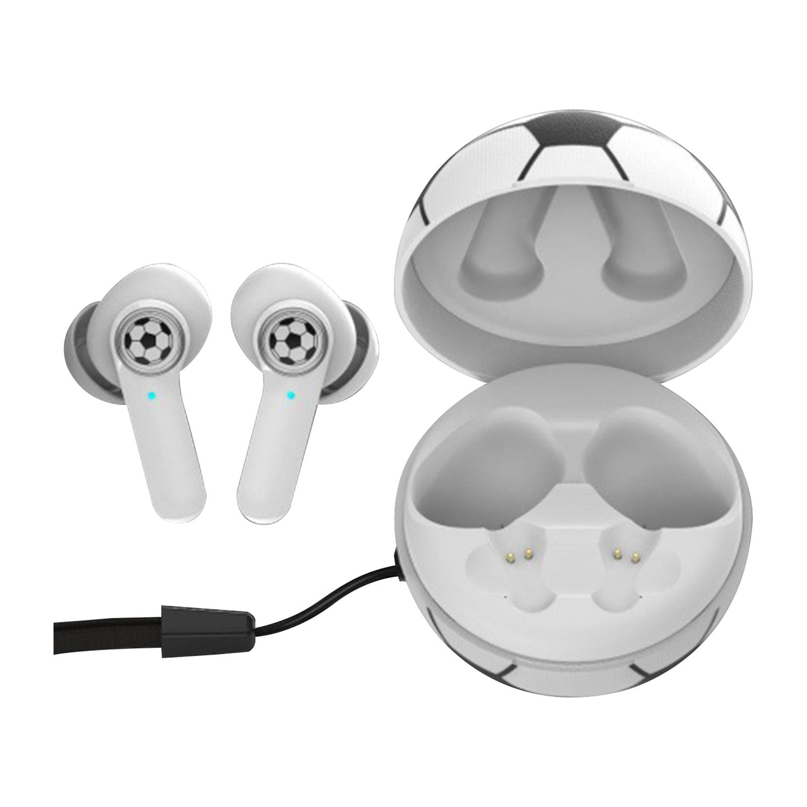 Eudgs Headset Wireless In Ear Sports Noise Reduction High Sound Quality