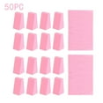 thumbnail image 1 of 50Pcs Makeup Sponge For Face Curve Blending Small Wedge Smooth Beauty Sponge Applicator For Liquid Foundation Makeup Puff Pad Large Contouring Makeup Womens Face Shavers & Makeup Sponges Dry Pads for, 1 of 6