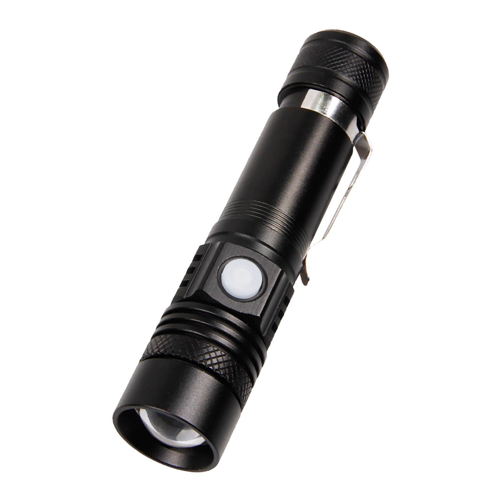 Eudgs Rechargeable For 18 Torch Lamp USB Super Bright Light Zoomable