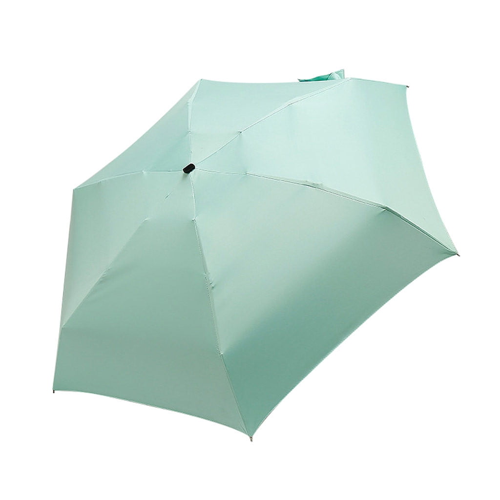 Eudgs Boy Umbrella Boy Umbrella for Kids Big Rain Umbrella Flat Lightweight Umbrella Parasol Folding Sun Umbrella Mini Umbrella