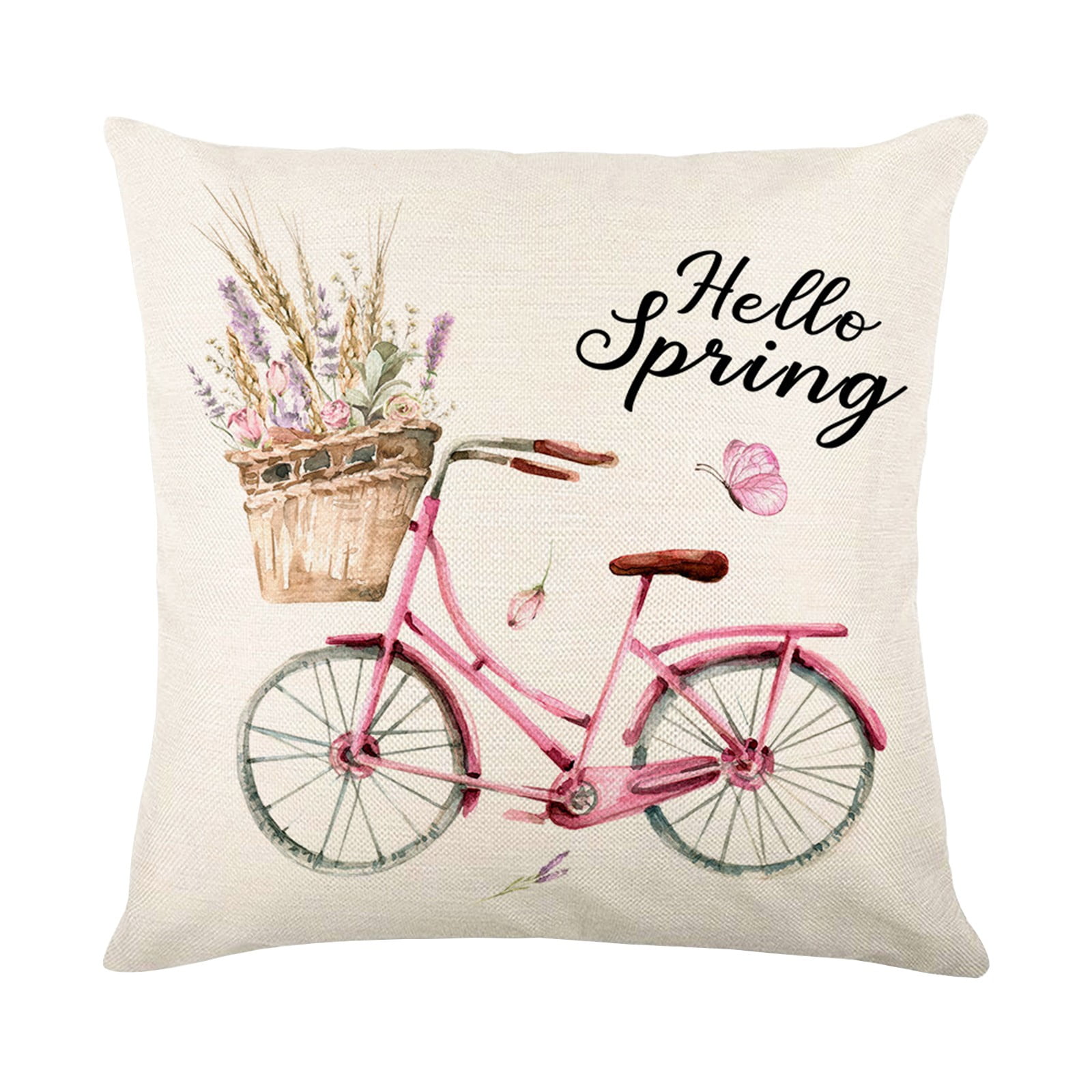 Eudgs Throwing Pillow Cover Spring Throwing Pillow Cover Outdoor