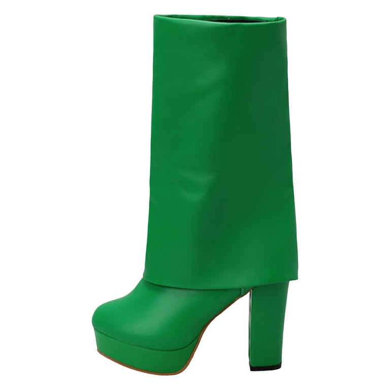 Narrow calf dress boots top