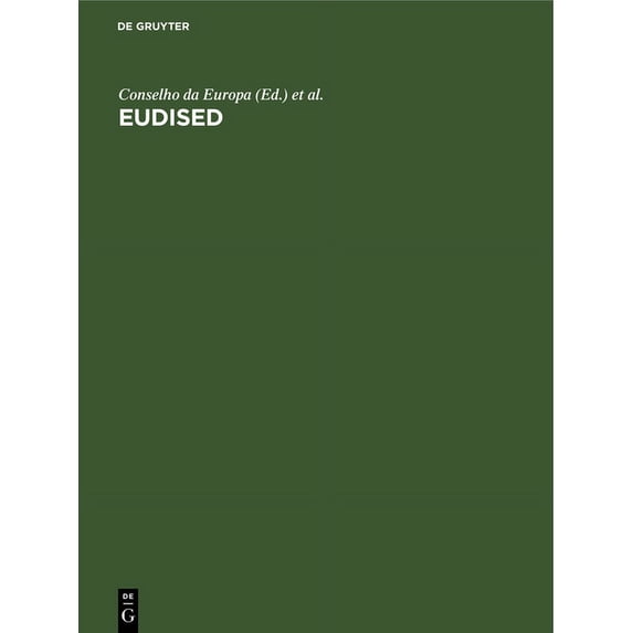 Eudised: Thesaurus Multilingue Para O Tratamento Da Informação Em Educação, (Hardcover)