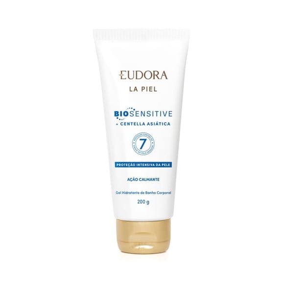Eudora - Linha La Piel (Biosensitive e Centella Asiatica) - Gel Hidratante de Banho Corporal 200 Gr - (The Skin (Biosensitive & Gotu Kola) Collection - Moisturizing Body Bath Gel Net 7.05 Oz)