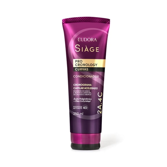 Eudora - Linha Siage (Pro Cronology Curvas) - Condicionador 250 Ml - (Siage (Pro Cronology Curls) Collection - Conditioner 8.45 Fl Oz)